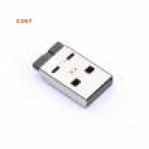 U216-041N-1BS82-1 |USB焊线公头黑胶