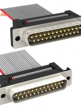 A7PPB-2510G|插头，公引脚CABLE D-SUB-AMM25B/AE25G/AMM25