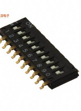A6H-0101 |SPSTSWITCH SLIDE DIP SPST 0.025A 24V