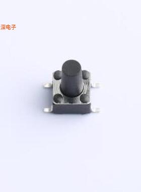 TS-6695S|轻触6*6*9.5mm 贴片轻触 黑色 编带包