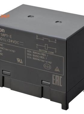 G7EB-1AP1-E DC12 |原装插件RELAY GEN PURPOSE SPST 100A 12V