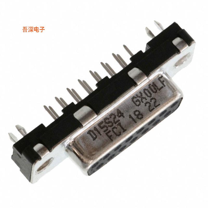 D15S24B4GX00LF |D-SubCONN D-SUB RCPT 15POS VERT SLDR