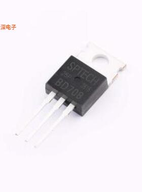BD708 |设计用于功率线性和应用。三极管(BJT)TO-220C