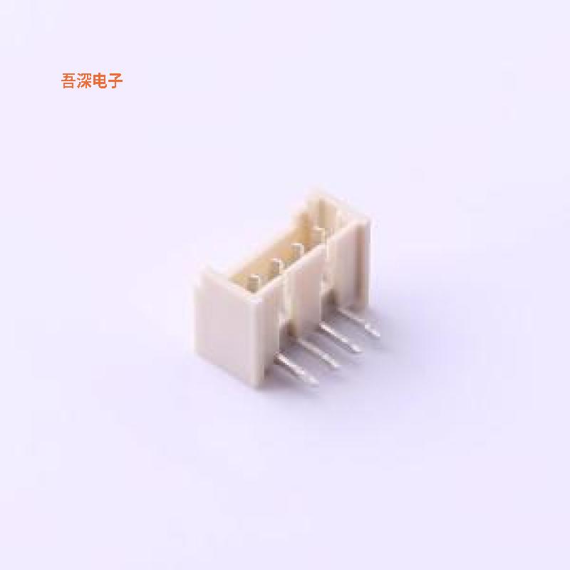 X9821WR-04-N0SN |原装弯插,P=1.25mm线对板针座