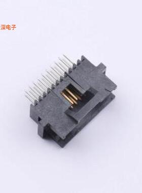 5-104666-1 |原装插件,P=1.27mm线对板针座