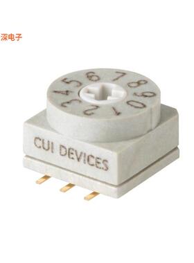 RDS3-10S-1065-SMT-TR |BCDSWITCH ROTARY DIP BCD 0.15A 42V