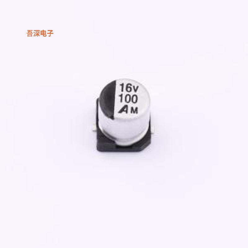 GVM1C107M0506CN |贴片型铝电解2000Hrs,-55~+105℃,0.36Ω