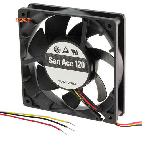 9WP1224H101 |24VDCFAN AXIAL 120X38MM 24VDC WIRE
