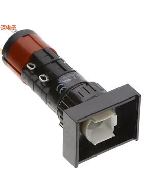 31-707.0292 |前面板安装ACTUATOR,  16 MM, 24 MM X 18 MM,
