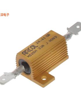 HS25M33RJM303 |原装全新25 WATTS AL HOUSED33 OHMS 5%