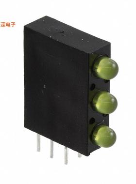 QLA764B-3Y |黄色（x 3） CBI 3MM 3X1 YELLOW DIFF RA