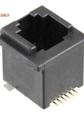 1-1734858-3 |原装全新CONN MOD JACK 6P6C VERT UNSHLD