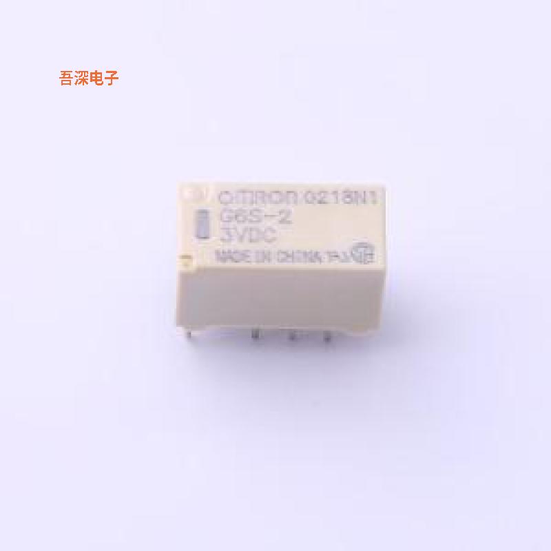 G6S-2 DC3 |原装DIP,7.3x14.8mmRELAY TELECOM DPDT 2A 3V