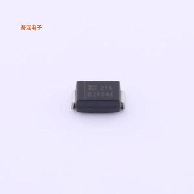 B260AE-13 |原装SMADIODE SCHOTTKY 60V 2A SMA