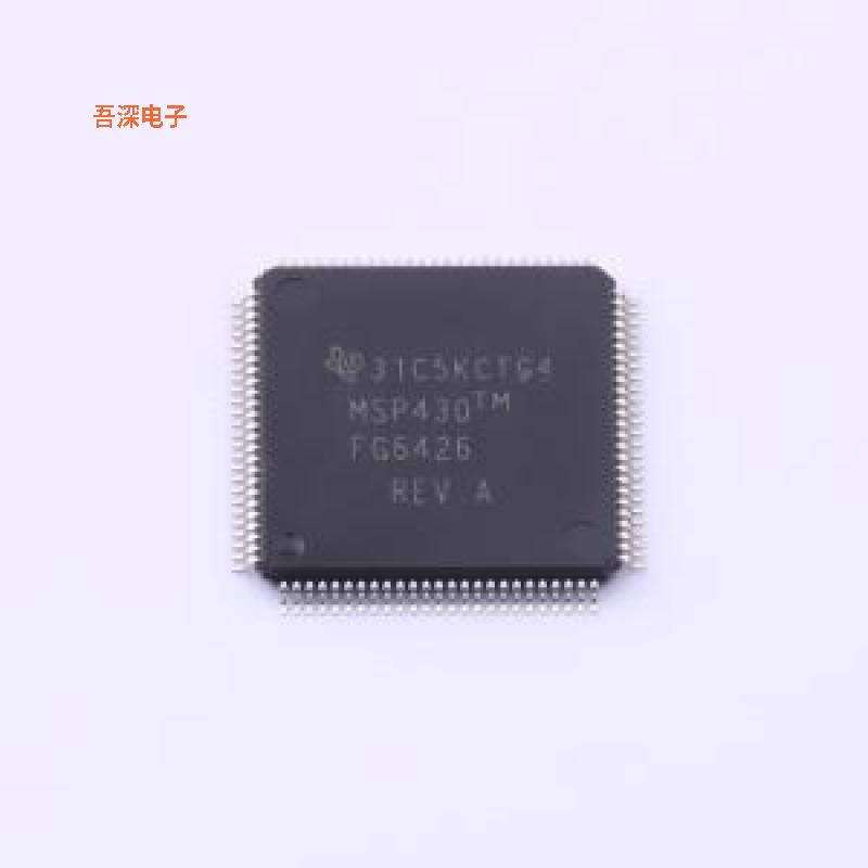 MSP430FG6426IPZR |原装LQFP-100(14x14)单片机(MCU/MPU/SOC)