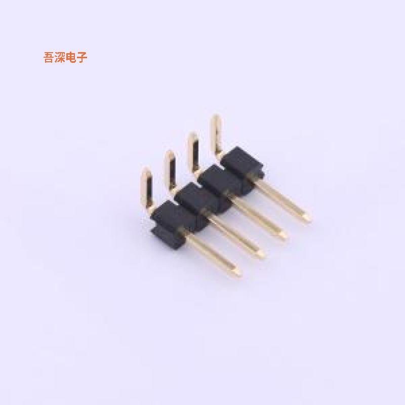 X6511WR-04H-C60D30R2 |原装弯插,P=2.54mm排针