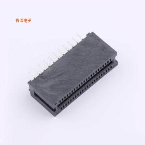 HED44LP03BK |原装插件,P=1.27mm金手指