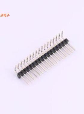 HDGC127-PW1-17 |排针1.27*1.0 弯针PA4.0 PB3.0 PC2.5 1X17P