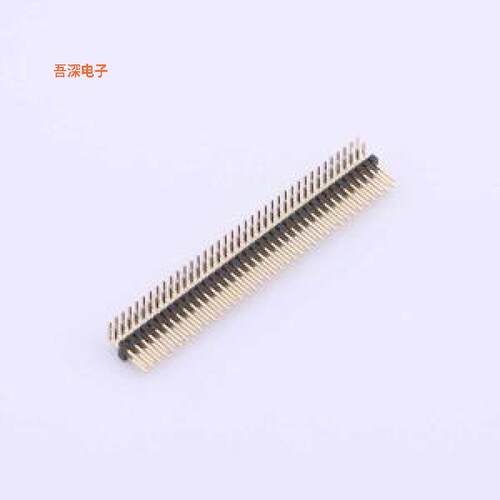 X1321WR-2x38J-C40D18 |原装弯插,P=1.27mm排针