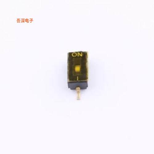 HX 1.27-1P TPPT |立贴 平推拨码SMD,P=1.27mm