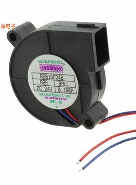 B5015E24B-BSR |24VDCFAN BLOWER 51X15.7MM 24VDC WIRE