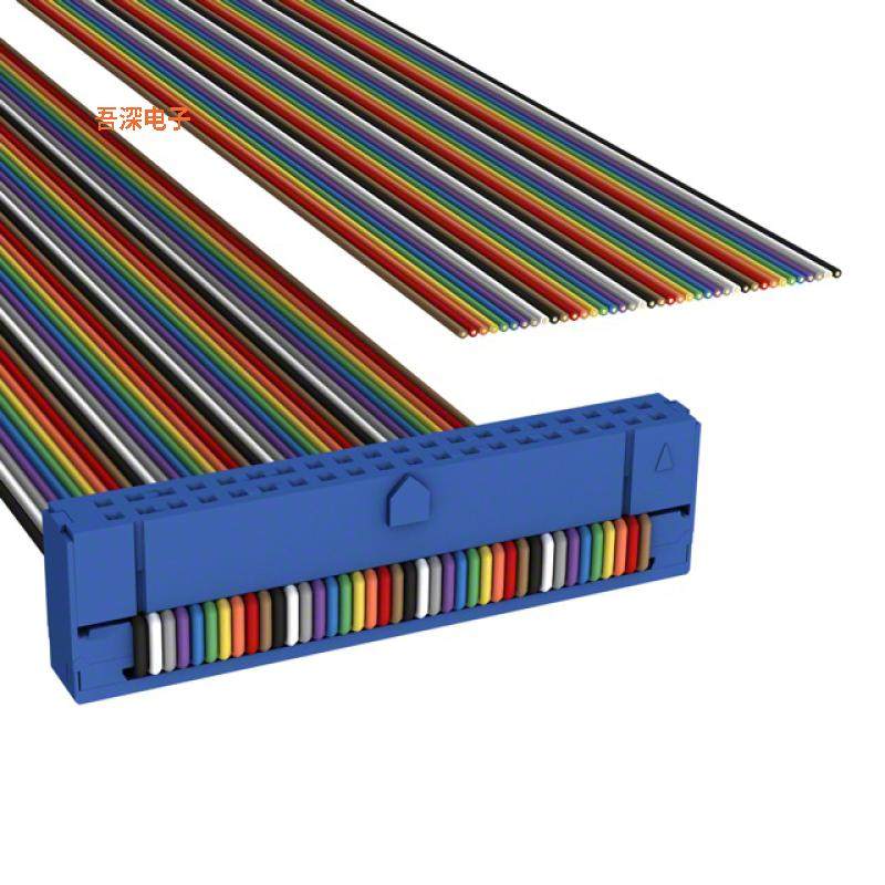 C1DXS-4036M |插口至线缆IDC CABLE - CKR40S/AE40M/X