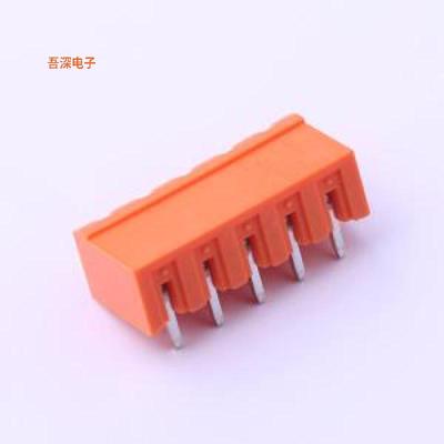 DB2ERC-5.08-5P-OG |原装弯插,P=5.08mm插拔式接线