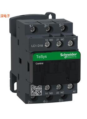 LC1D18U7|原装全新TESYS CONTACTOR 18A 1F+1O 240V