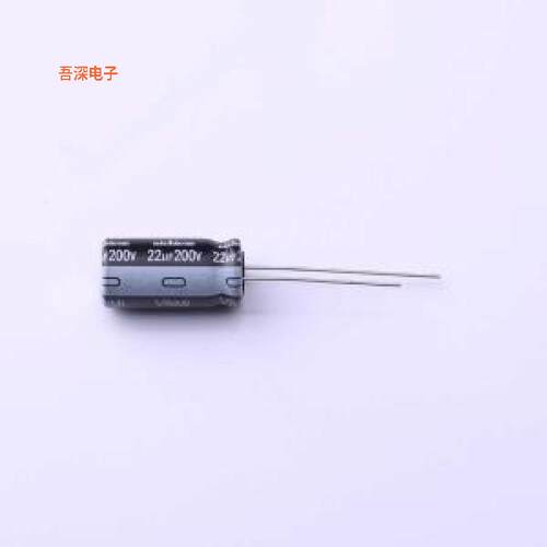 UVR2D220MPD |原装插件,D10xL20mm直插铝电解电容