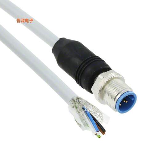 1-2273046-1 |插头CIRC CBL 5POS PLUG TO WIRE 4.92'
