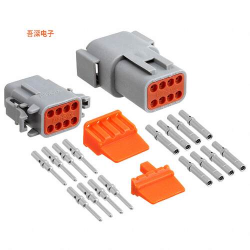 ATM8PS-CKIT |原装全新CONN PLUG&RCPT 8P CRIMP 16-22AWG