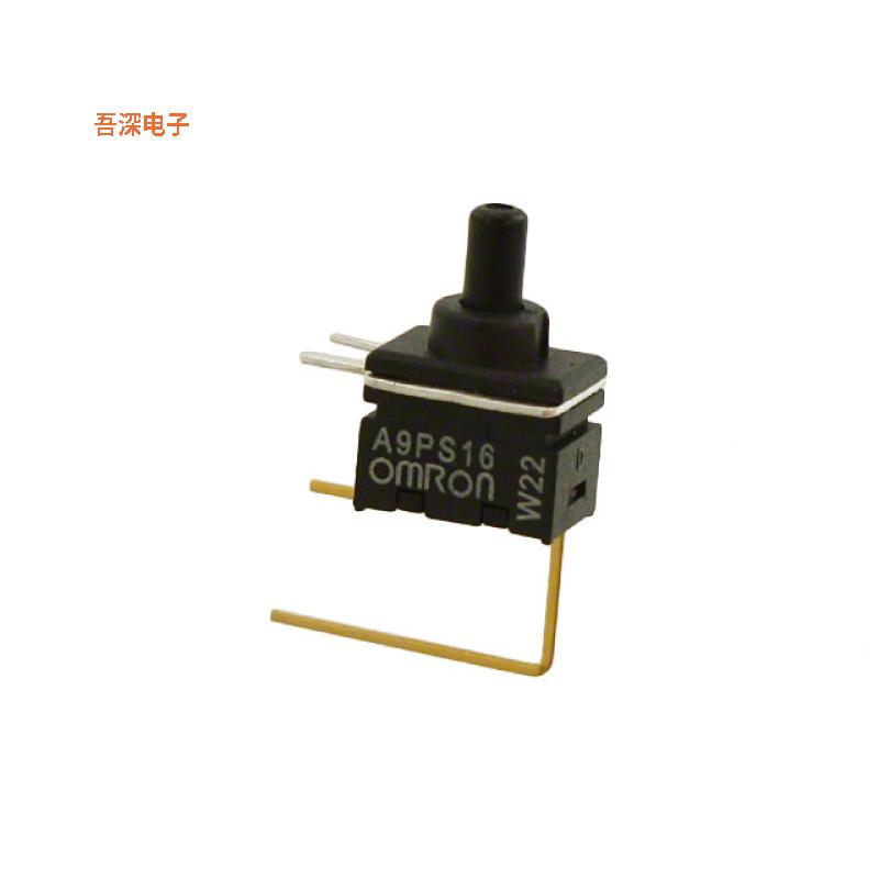 A9PS16-0013 |通孔，直角，垂直SWITCH PUSH SPST-NO 0.1A 28V