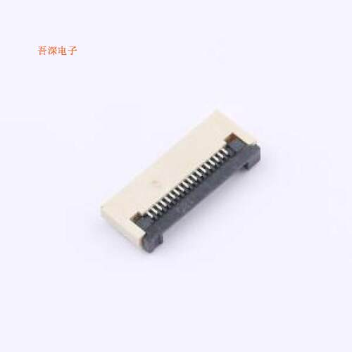 ZX-0.5FPC-2H-QFX18P |原装SMD,P=0.5mm,卧贴FFC/FPC