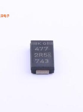 T520V477M2R5ATE009 |原装CASE-V-7343-19(mm)钽