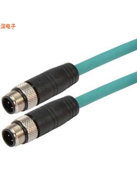 TRG501-T4T-5M |插座CIRC CBL 4POS RCPT TO RCPT 16.4'