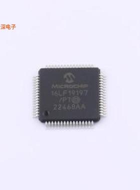 PIC16LF19197-I/PT |原装TQFP-64(10x10)单片机(MCU/MPU/SOC)