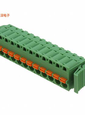 1925799|插头，母插口TERM BLOCK PLUG 12POS 5.08M