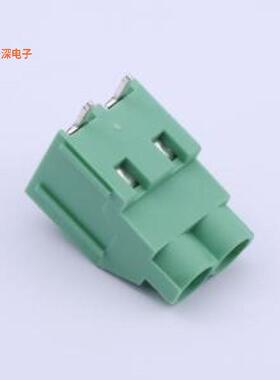 DB910R-6.35-2P-GN-S |原装弯插,P=6.35mm螺钉式接线