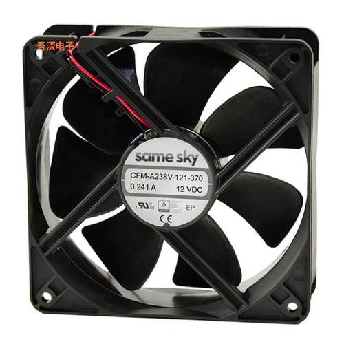CFM-A238V-131-480-20 |12VDCFAN AXIAL 120X38MM 12VDC WIRE