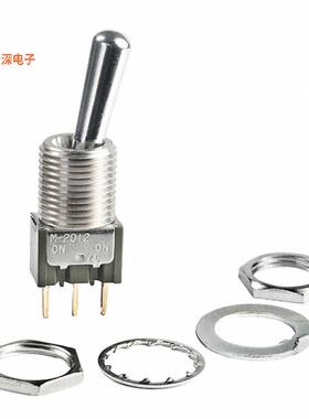 M2012B2B1G03 |面板安装SWITCH TOGGLE SPDT 0.4VA 28V