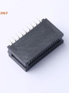 HED34LP03BK |原装插件,P=1.27mm金手指