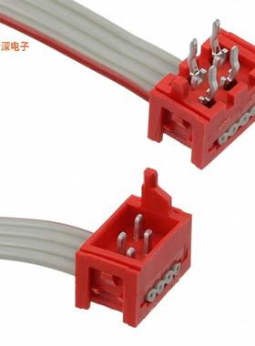 2205068-1 |Plug to PCBCABLE ASSEMBLY HEADER WTB 4POS