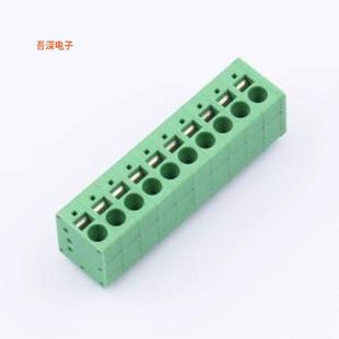 原装 TY271V P=5mm弹簧式 10P 插件 接线 5.0