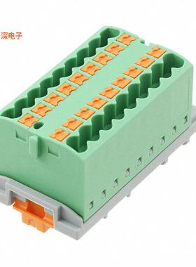 3273052 |中等TERM BLK 18POS GREEN