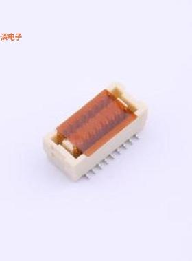 HDGC1006WV-S-2X9P |带扣线对板针座SMD,P=1mm