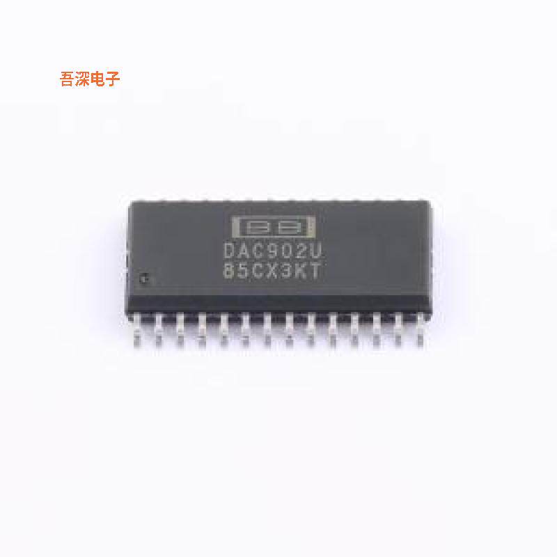 DAC902U |原装SOIC-28-300milDAC902 12-BIT 165-MSPS DIGITAL-T
