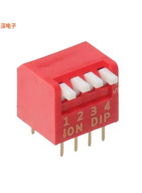 DBP 2104 N |SPSTDUAL-IN-LINE-SWITCH, PIANO-TYPE,