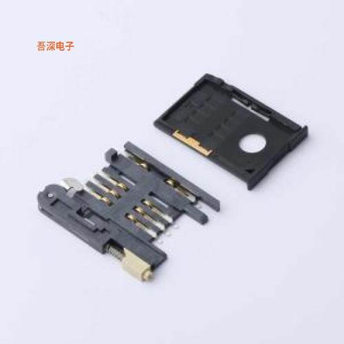 ZX-SIM-483J-2 |卡座+卡托SMD