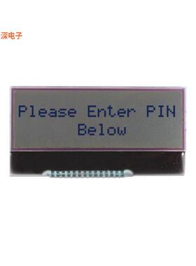 NHD-C0216AZ-FN-GBW|32.0LCD MOD 32DIG 16X2 TRANSFLECTIV