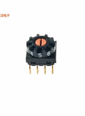 FR01SR10P-S |BCDSWITCH ROTARY DIP BCD 0.1A 5V